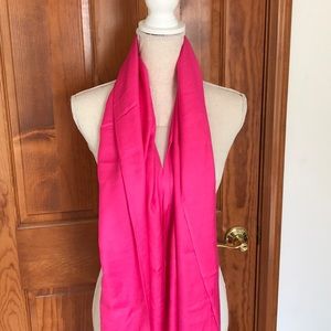 NWT Hot Pink Pashmina Scarf Wrap